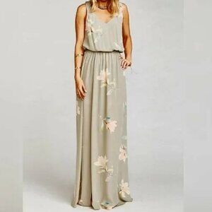 Show Me Your MuMu Lily Showers Kendall Maxi Dress.